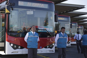 Transantiago se renueva con buses eléctricos